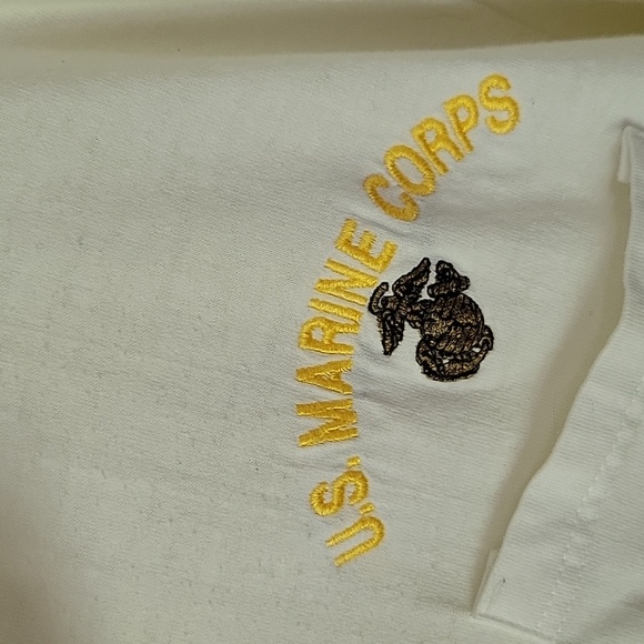 US MARINE CORPS/EMBLEM POCKET TEE SHIRT, STEDMAN BY HANES - Picture 3 of 8